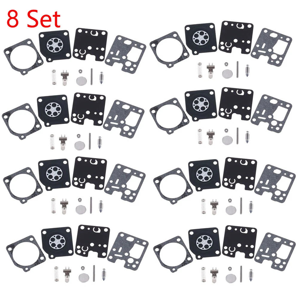Set of 8 Carburetor Gasket Kits for Echo SRM230 SRM231 ES230 ES231 (RB-107)