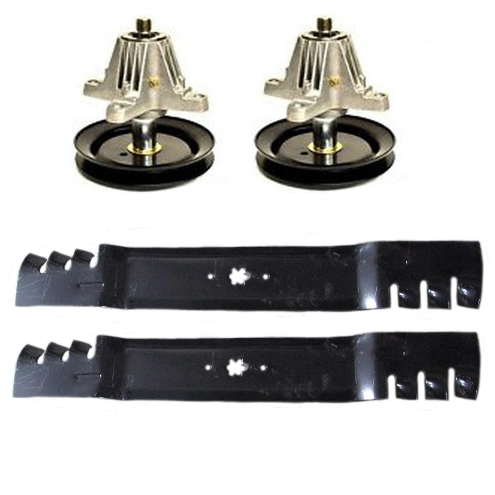 Spindle & Blade Kit for Troy Bilt (Replaces 742-0616)
