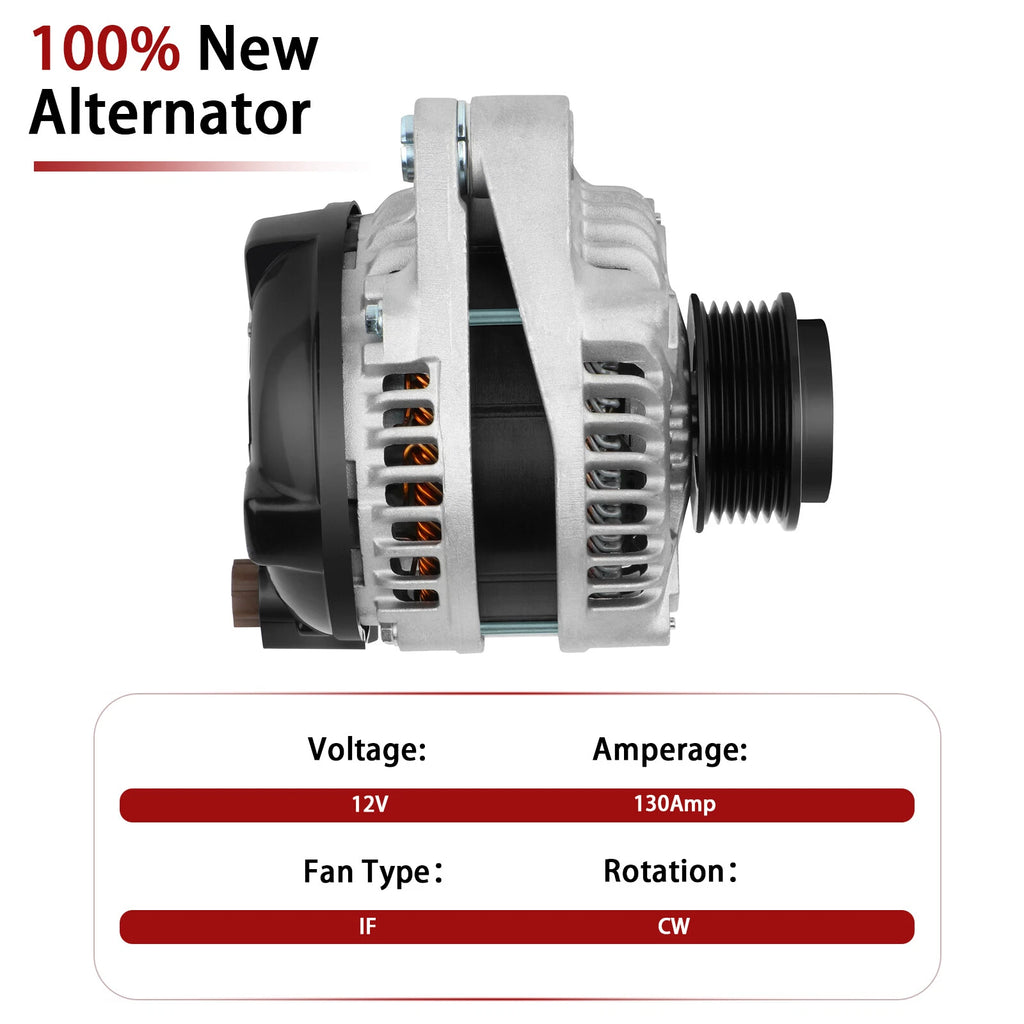 High Output Alternator for Honda Pilot V6 (2012-2015)