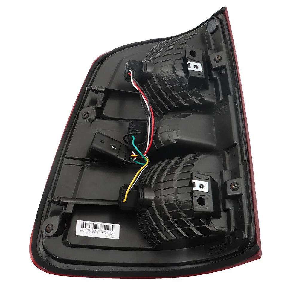 Right Side Tail Light Lamp for Ram 1500 (2019–2023) Incandescent Black Bezel