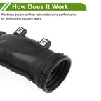 Turbo Air Hose for BMW 7 Series X6 E71 F01 F02 (13717582312) 1 Pc