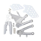 Silver Footrests Bracket for Honda CBR1000RR (2004-2007)