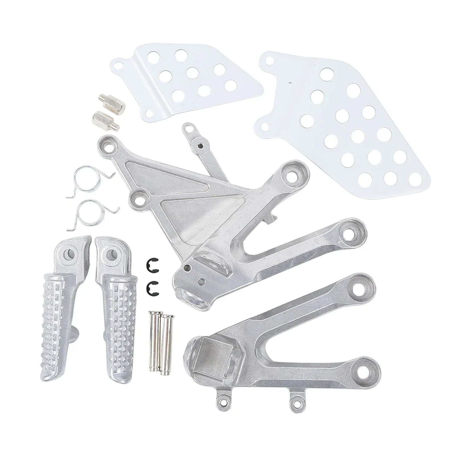 Silver Footrests Bracket for Honda CBR1000RR (2004-2007)