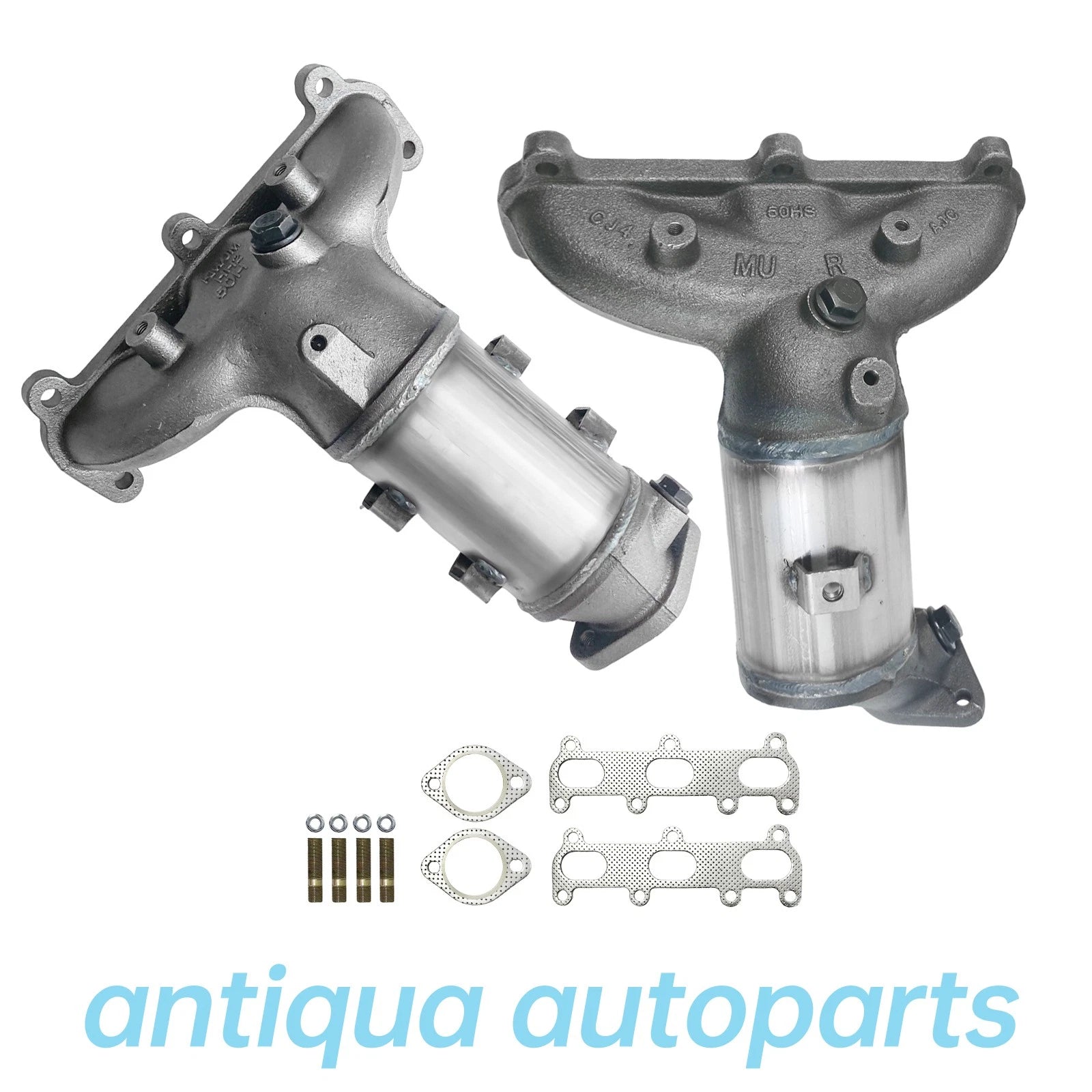 Front Manifold Catalytic Converter for Hyundai Santa Fe (2007–2009) 2.7L V6
