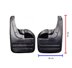 Rubber Mud Flaps Splash Guard Front Fits Toyota Hilux Vigo MK7 2WD Ute 2005-15