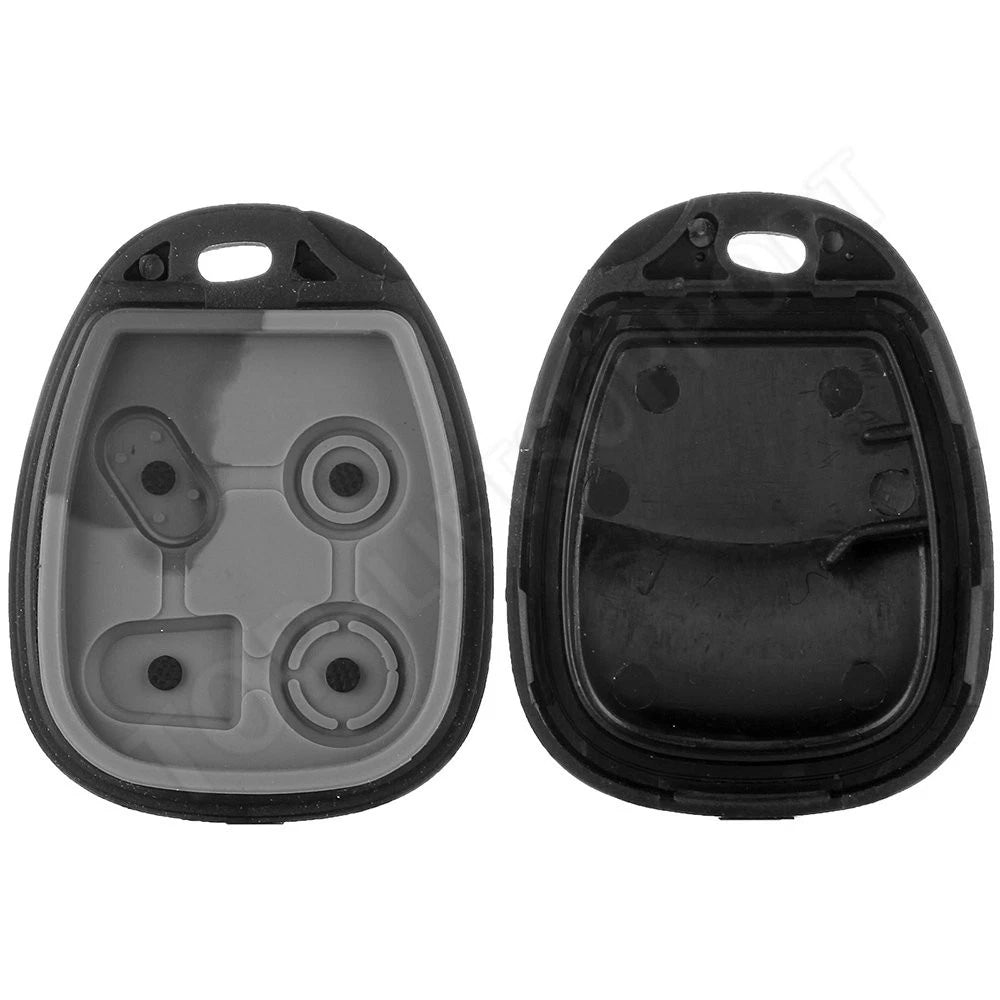 2X Key Fob Remote Shell Case for Chevrolet Blazer Corvette (2002–2005)
