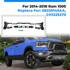 Front Radiator Support with LH & RH Headlight Bracket for Ram 1500 (2014–2018)