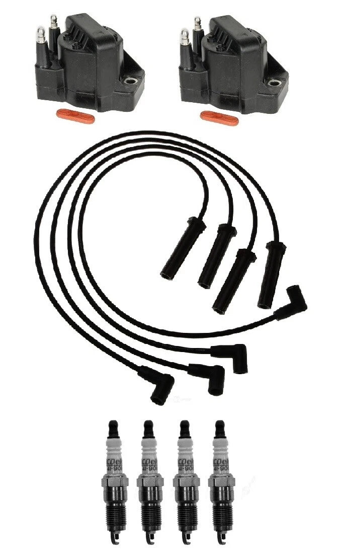 Ignition Wires & Coils Set for Chevy S10 GMC Sonoma 2.2L (1994–2004)
