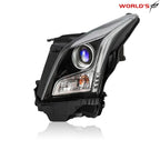 Halogen Projector Headlight Left Driver Side Chrome for Cadillac ATS (2013–2018)