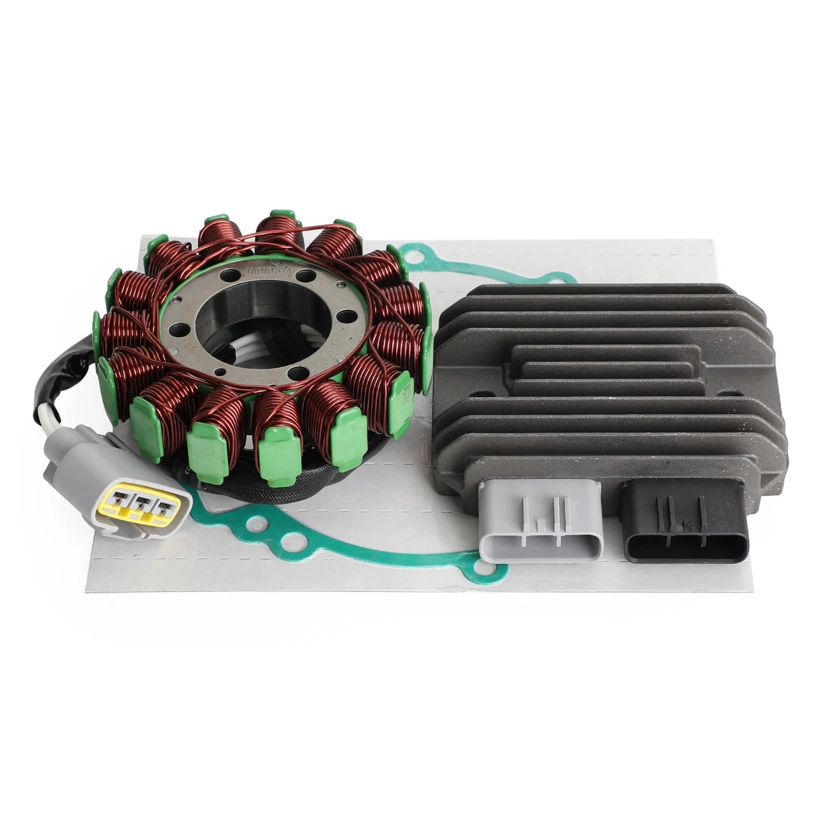 Magneto Stator, Voltage Rectifier, Gasket for Kawasaki Ninja ZX10R (2008–2010)