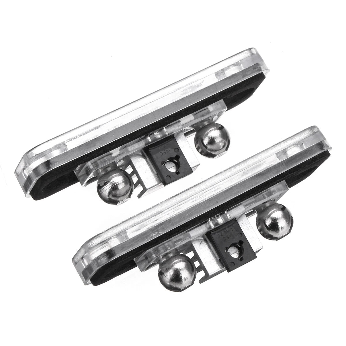2X LED License Plate Lights for Benz CLS (2004–2010) E-Class (2002–2008)