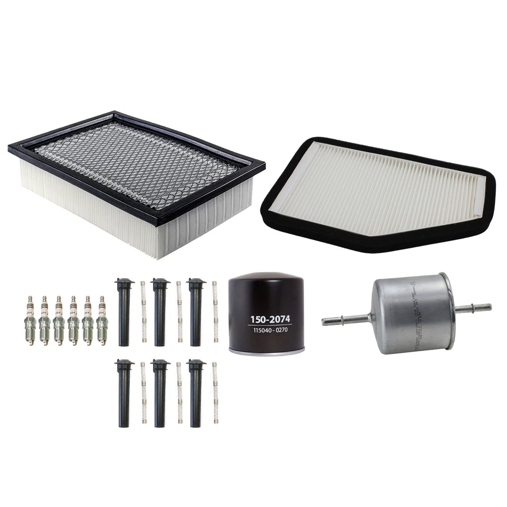 Tune Up Kit with 6 NGK Spark Plugs & Boots for Mazda Tribute (2001–2008)