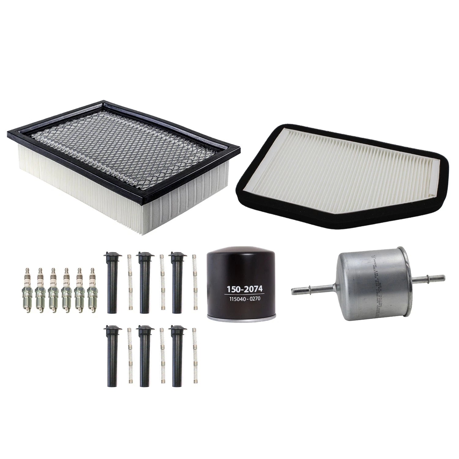 Tune Up Kit with 6 NGK Spark Plugs & Boots for Mazda Tribute (2001–2008)