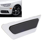 Front Bumper Reflector Side Marker Light Black for Audi A4 (2017-2019)