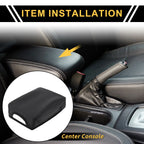 Center Console Lid Armrest Cover for Toyota Tacoma (2016–2020) Anti-Scratch Black