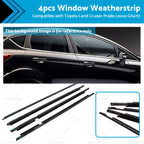 Weatherstrips Window Trim Seal for Toyota LandCruiser 100/105/120