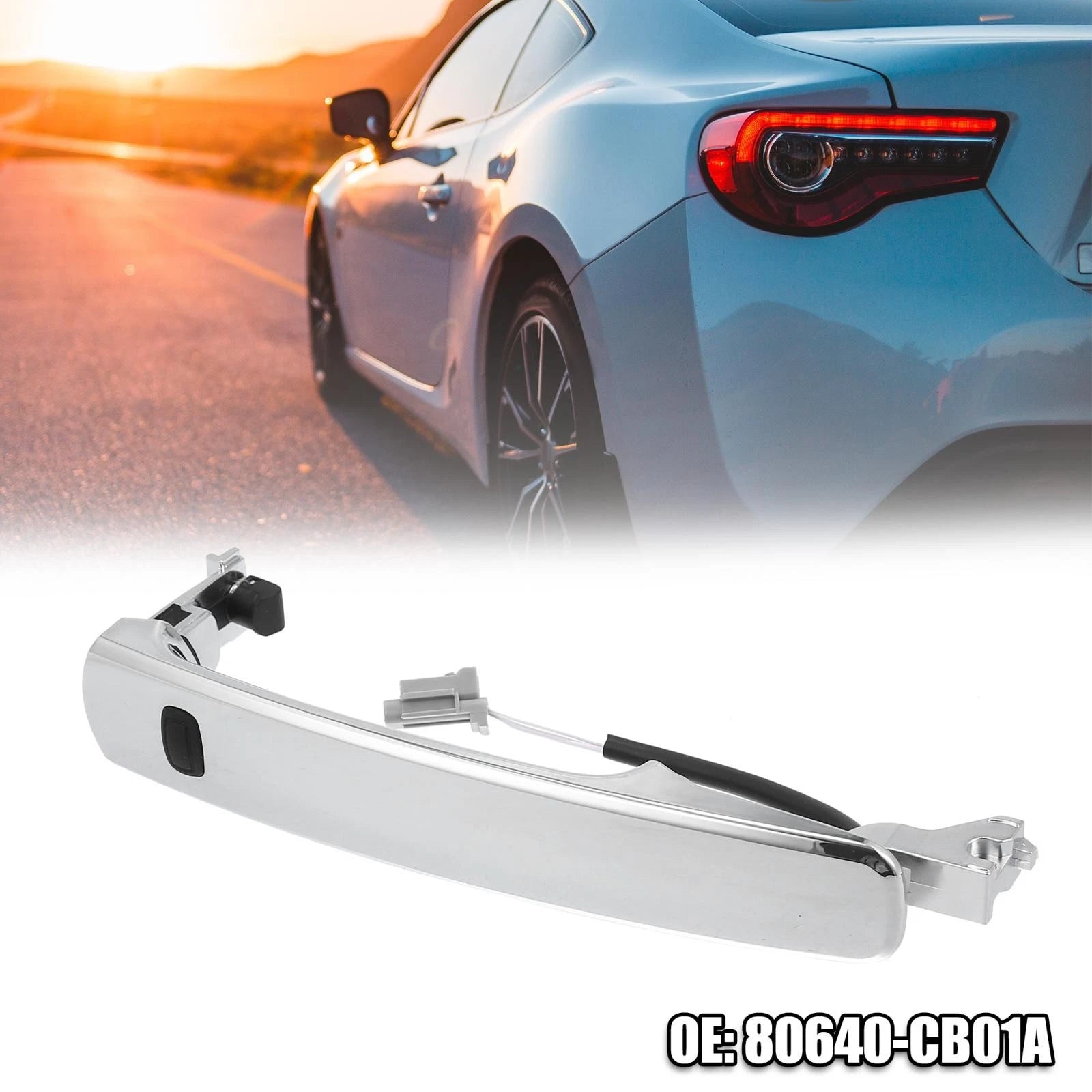 Exterior Door Handle Front Left for Nissan Murano, Infiniti FX45 (2003–2007) 80640-CB01A