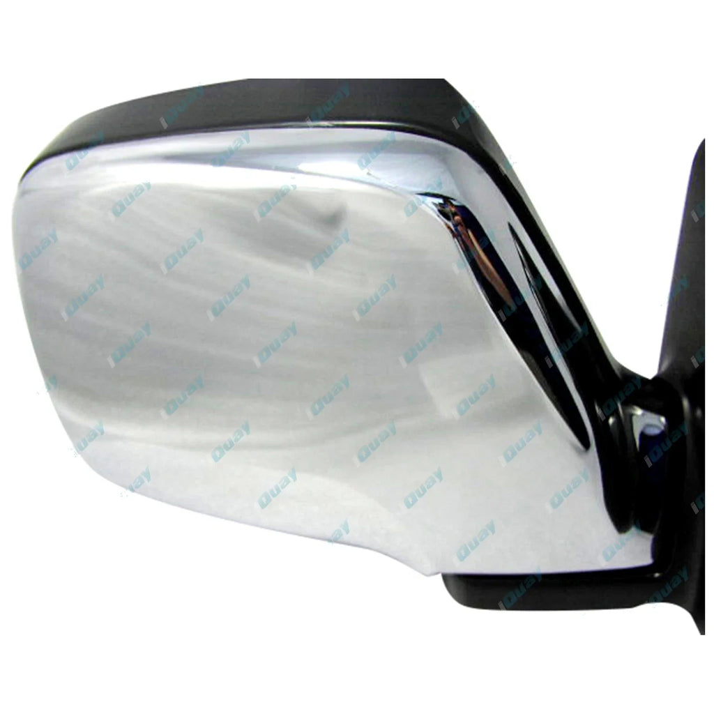Chrome Electric Door Mirrors Pair for Toyota Landcruiser 80 Series (1990-1998)