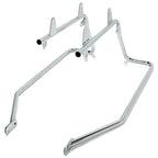 Chrome Saddle Bag Conversion Brackets for Harley Davidson Heritage Softail (1984-2017)