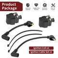 Ignition Coil w/Cable Set for Mercury Outboard