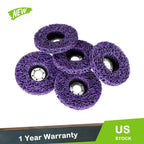 Set of 10 Strip Discs for Angle Grinders (4-1/2" x 7/8")