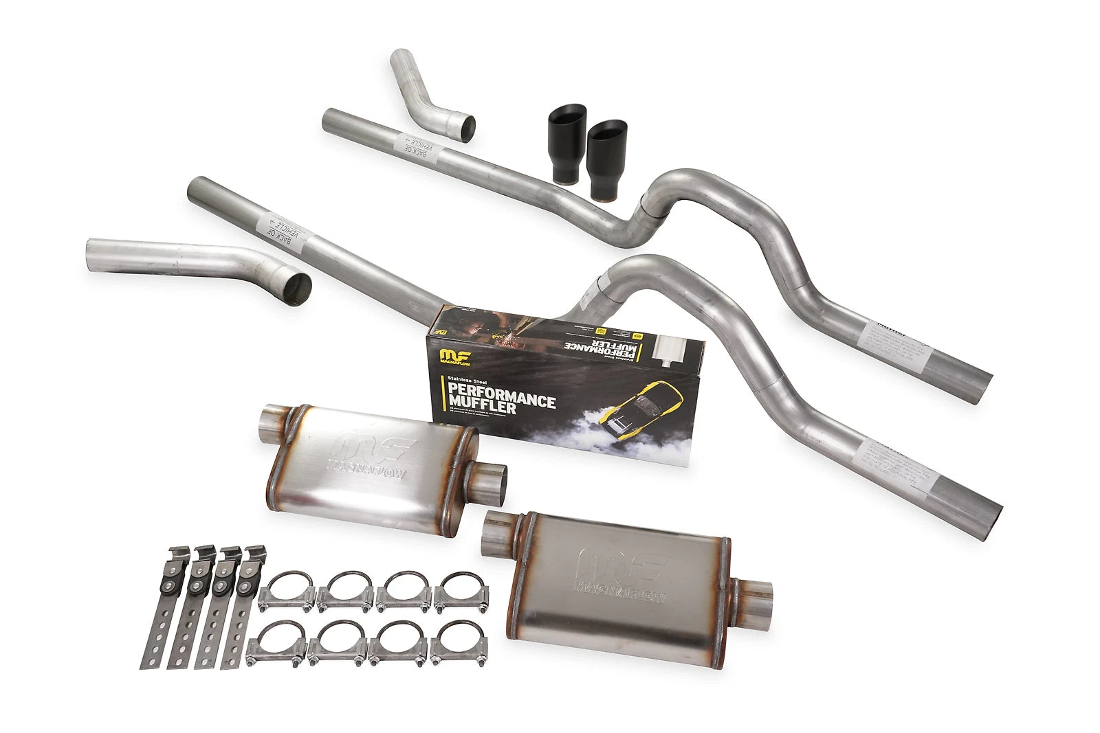 Dual Exhaust Kit 3" MagnaFlow for GM C/K 10 1/2 Ton (1973–1980)