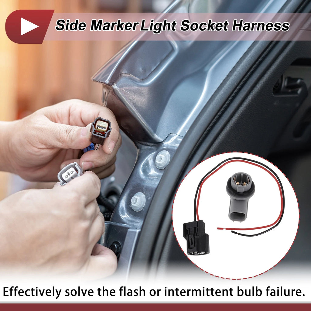Side Marker Light Bulb Socket Harness for Honda Civic (2016–2021) No. 33304TETH01