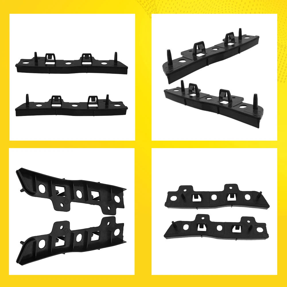 Pair Front Bumper Retainer Brackets for Ford Escape (2013-2016)