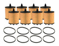 Set of 8 Engine Oil Filters for Buick Cadillac Chevy GMC Pontiac Saab