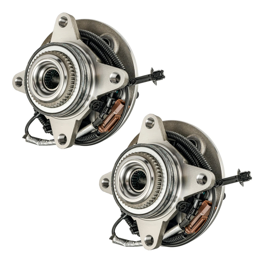 2x Wheel Hub and Bearing Assembly Front for 2018-2020 Ford F-150 (3.5L)