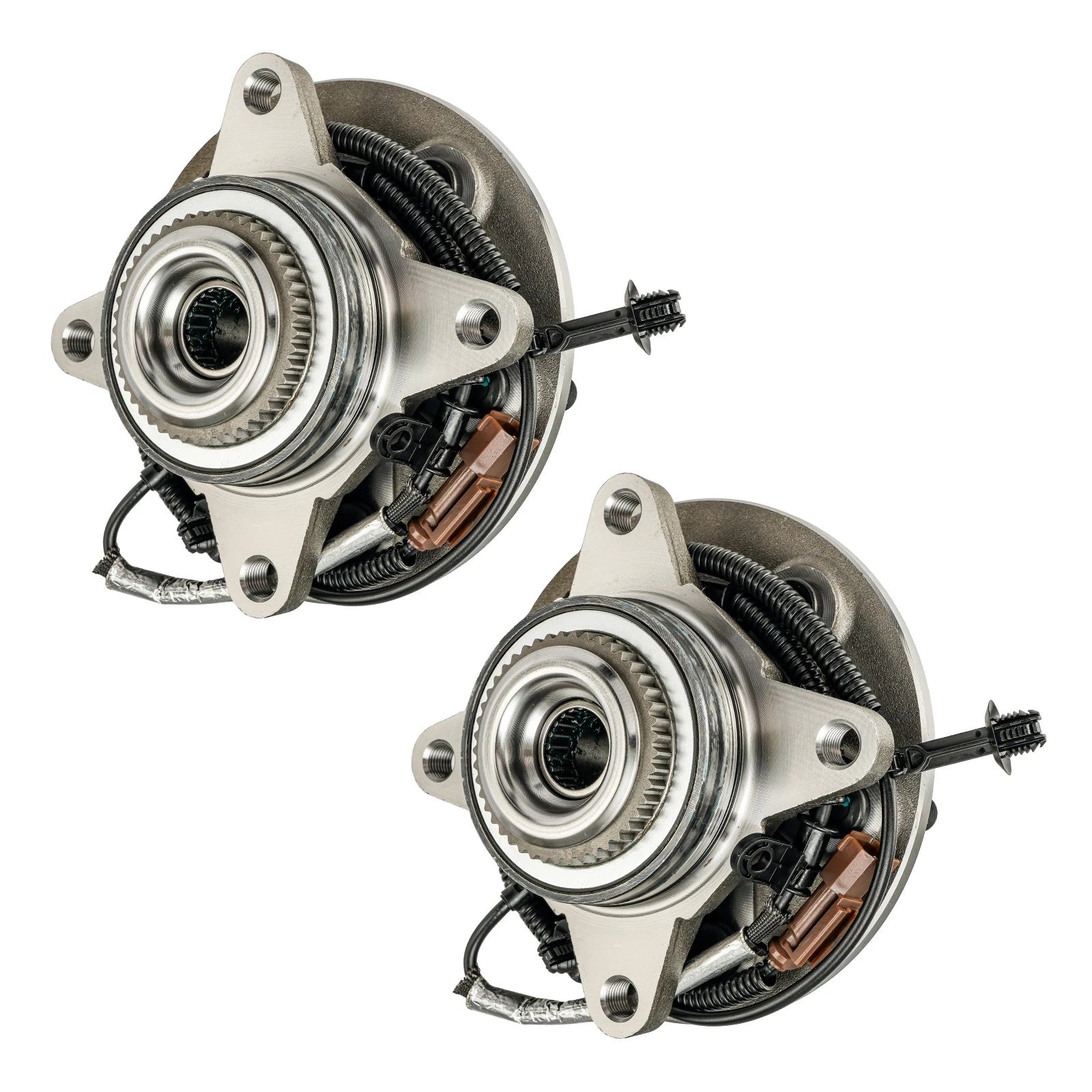 2x Wheel Hub and Bearing Assembly Front for 2018-2020 Ford F-150 (3.5L)