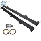 Black Side Skirt Rocker Panel Extension for BMW E90 E92 E93 (2006-2011)