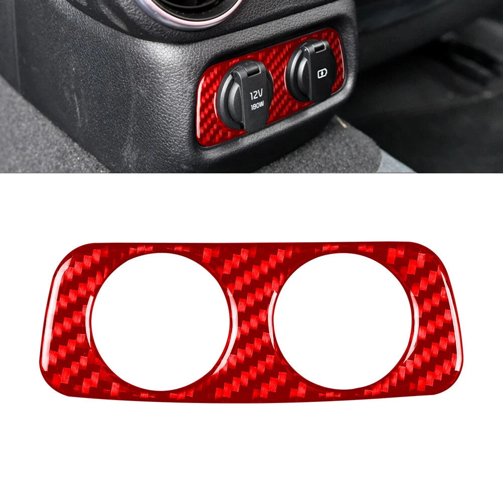 1X Rear Air Vent Outlet USB Cover Trim for Kia Stinger (2018–2023)