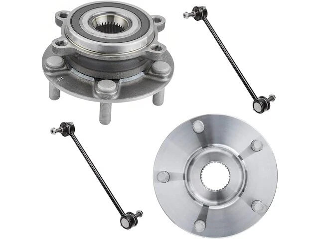 Front Wheel Hub & Sway Bar Link Kit for Mazda 6 (2014–2019) QH952BY