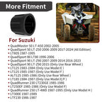 Black Center Hub Wheel Cap 54725-18A00 for Suzuki Quadrunner 125-300 (1985-2002)