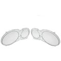 Headlight Lens Cover Set for Mercedes Benz E240 E200 E350 W211 (2002–2008)