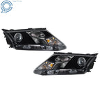 2X Halogen Headlights for Ford Fusion (2010-2012) Chrome