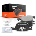 Set of 4 Front Ceramic Brake Pads for BMW X5 X6 X4 (2007–2018)