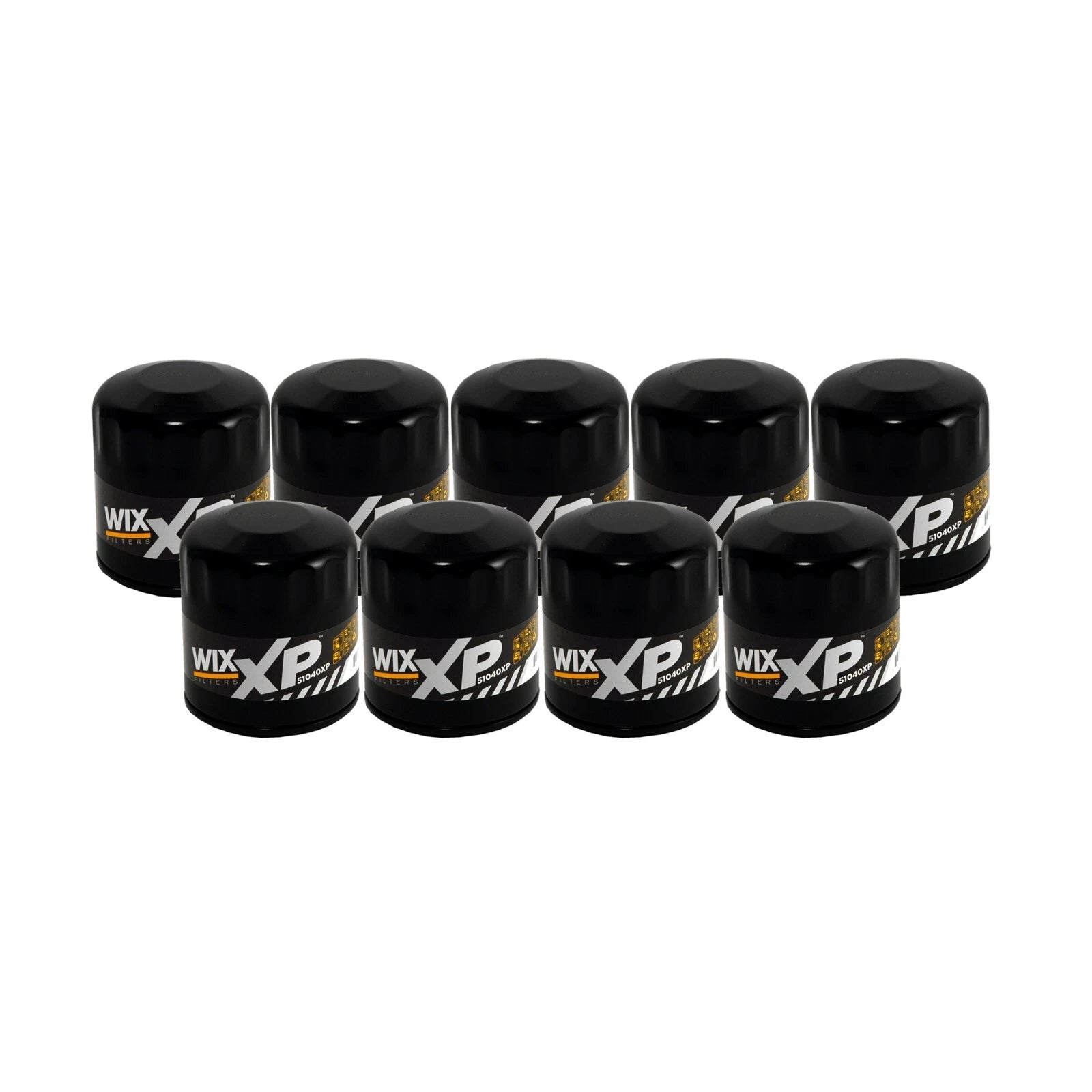Set of 9 Wix Engine Oil Filters (Spin-On) for Buick Caddy Chevy GMC Isuzu Jeep