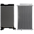 Aluminum Radiator & A/C Condenser Assembly for Toyota Corolla (2009–2017)