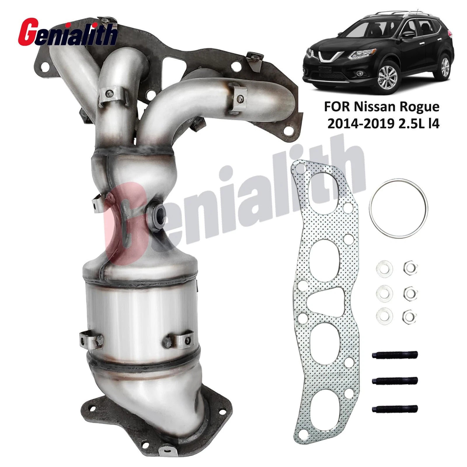 Exhaust Manifold Catalytic Converter for Nissan Rogue 2.5L L4 (2014–2019)