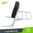 Passenger Backrest Sissy Bar with Luggage Rack for Honda Rebel 250 (1985–2016)