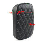 Rear Pillion Pad for Harley Dyna Sportster Bobber (6/8 Suction Cup)