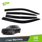 Set of 4 Window Vent Visors for Dodge Charger (2011–2020)
