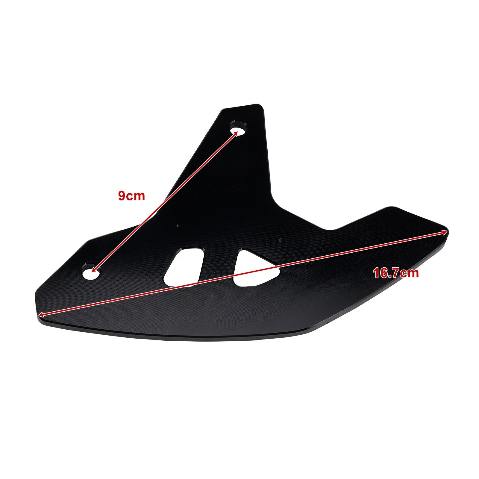 Rear Brake Disc Guard Cover for Suzuki DR-Z400SM (2000–2024) DRZ400/S/E Black