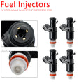 Set of 4 Fuel Injectors for Honda BF200 BF225 BF250 (2000–2023) 16450-ZY6-003