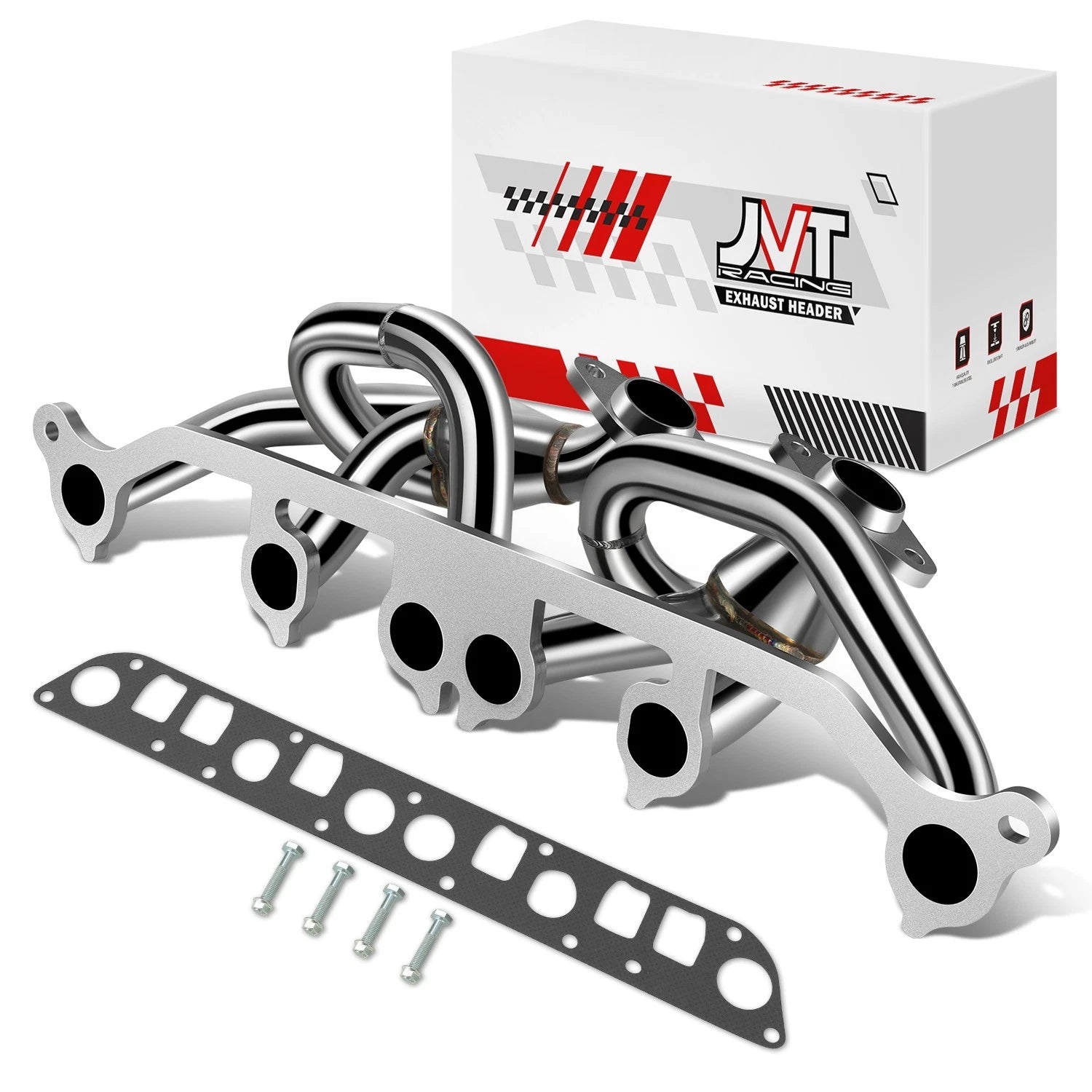 Long Tube Header Exhaust Manifold for Jeep Wrangler 4.0L L6 (2000–2006)