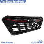 Front Grille for Subaru Crosstrek (2021–2023) Black Trim