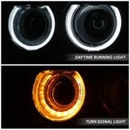 Left Headlight Assembly for Dodge Challenger (2015–2023) - Black Projector LED