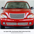 Stainless Steel Mesh Grille Combo Insert for Chrysler PT Cruiser (2006-2010)